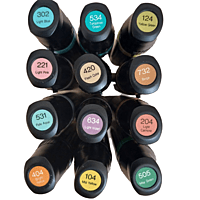 Zig Kurecolor KC1100 Twin Marker Pen Set Natural Colours