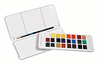 Daler Rowney Aquafine Watercolor set of 24 Color Rectangular