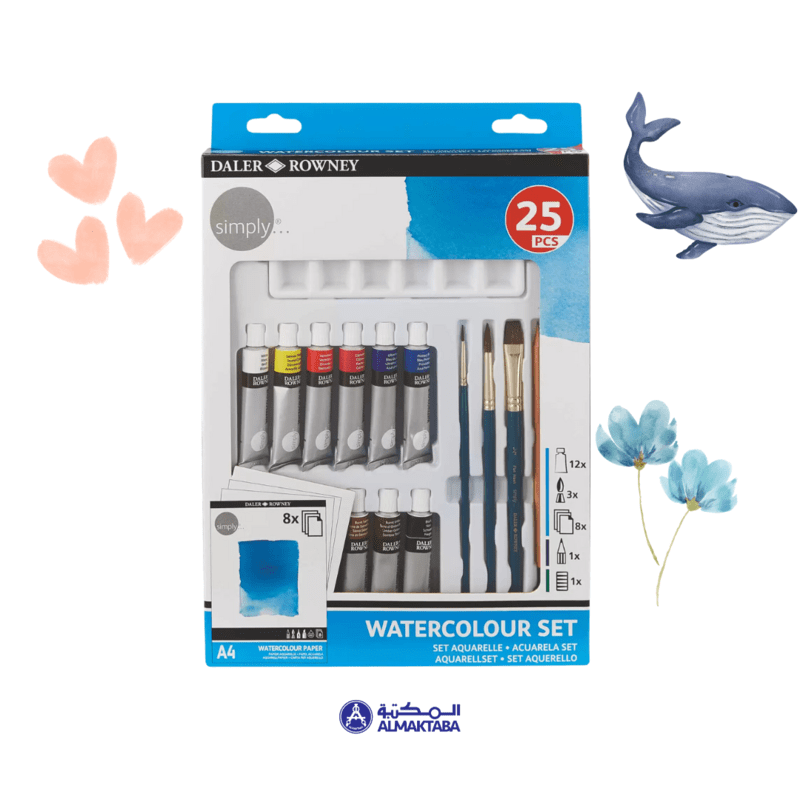 Daler Rowney Simply Watercolour Set