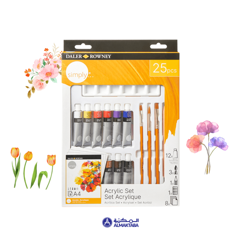 Daler Rowney Simply Acrylic Set